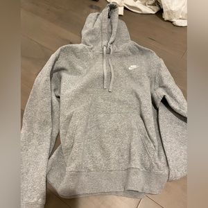 Grey nike hoodie